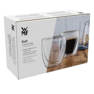 ☕ WMF Kult Espressotassen doppelwandig 6-teilig für 23,99€ (statt 31€)