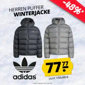Thumbnail Perfekt für kalte Tage! ⛄ adidas Herren Puffer Jacke für 77,77€