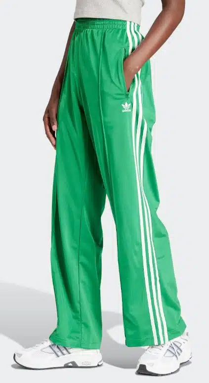 Grüne adidas Sporthose