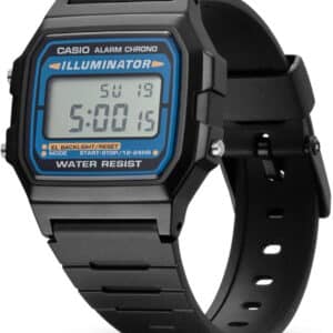 CASIO TIMELESS COLLECTIONChronograph F-105W-1AWYEF in schwarz für 14,33€(statt 18,98€)