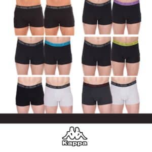🩲 10er Pack Kappa Herren Boxershorts für 30€ 👉 3€ pro Stück