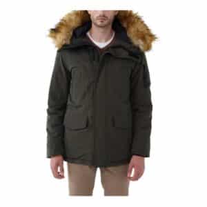 steffen klein Herren-Winterjacke mit Kapuze &amp; abnehmbarem Kunstfell ab 20€