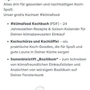 [Lokal AOK Bayern] Gratis Kochschürze, Kochlöffel, und Bleistift als goddie Set der AOK