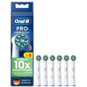 Oral-B Pro CrossAction Aufsteckbürsten 6er Pack für 14,99€(statt 20,99€)