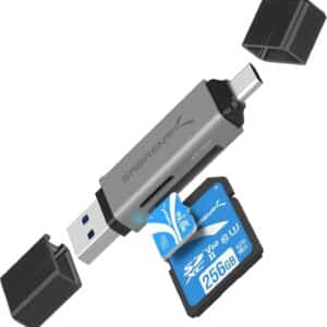 SABRENT SD, Micro SD Kartenleser, USB typ C für 5,93€