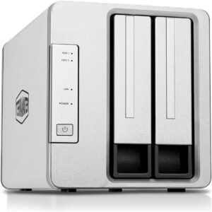 Netzwerkspeicher TERRAMASTER F2-423 2 mit 2.5GbE Konnektivität, N5095 Quad-Core-CPU, 4 GB DDR4 RAM für 263,99€ (statt 329,99€)