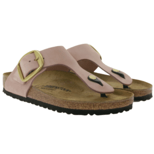 🩷 Birkenstock Gizeh Big Buckle aus Nubukleder rosa für 99,99€ (statt 130€)