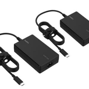 (2er Set) Belkin Connect USB-C-Core-GaN-Netzteil für Laptop und Gaming-Geräte (100 W) für 45,90€ statt 79,90€ | Kompatibel mit USB-C-Geräten wie MacBook, Windows-Laptops, Chromebook, Steam Decks und Nintendo Switch