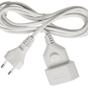 🔌 Brennenstuhl Kunststoff-Verlängerungskabel (3m Kabel, mit Euro-Stecker und Kupplung) - in schwarz oder weiß
