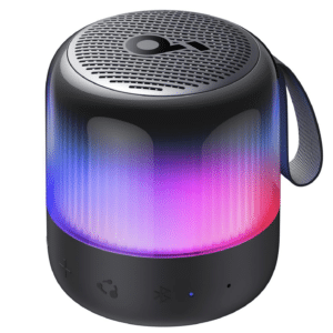 🎵 Soundcore Glow Mini Speaker - Tragbarer Bluetooth-Lautsprecher, 360-Grad-Sound und Lichtshow