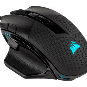 Corsair NIGHTSWORD RGB Gaming Mouse (Kabelgebunden | Gewichtskalibrierung | 18.000dpi) für 49,99€ statt 77,01€