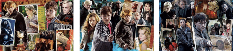 Ravensburger Harry Potter Bumper Puzzle Pack 4 in einer Box