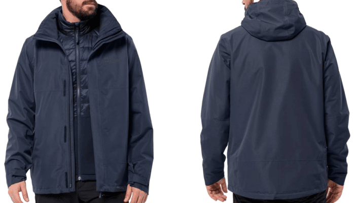 Herren-Doppeljacke Jack Wolfskin Luntal 3in1 Jkt