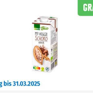 Edeka Bio My Veggie Veganer Haferdrink Schoko gratis mit der Edeka-App (Edeka Nord)