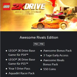 LEGO 2K DRIVE - Awesome Rivals Edition (PS4 / PS5) für 26,99€ statt 89,99€