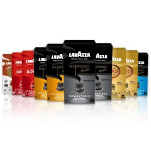 100x Lavazza Nespresso Kapseln (Variety Pack / verschiedene Sorten)