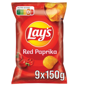 Lay's Red Paprika Kartoffelchips 9 x 150 g für 10,19€ (statt 17,91€)
