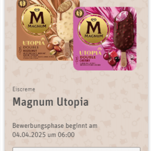 REWE Produkttest - Magnum Utopia