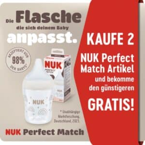 NUK Perfect Match 2 für 1 Aktion *ab 24.03.25*
