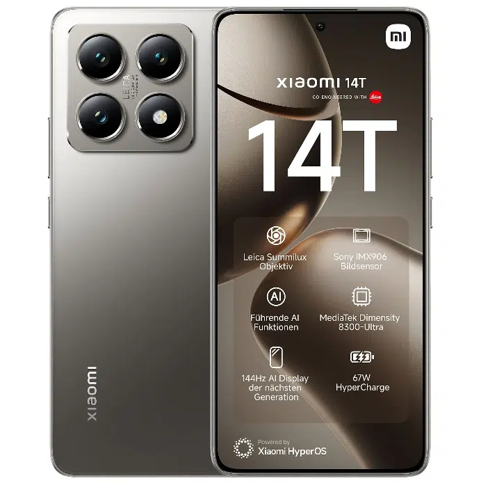 Thumbnail Tarif eff. (fast) GRATIS! 🔥 Xiaomi 14T (256GB) für 1€ + 12GB 5G | LTE Vodafone Allnet für 12,99€/Monat (Vodafone Allnet Flat 12GB Spezial)