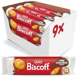 Lotus Biscoff Sandwich-Doppelkekse mit Schokoladengeschmack 9x150g für 12,78€ (statt 15,99€)