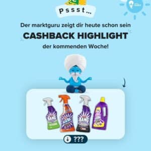 60 ct Cashback auf Cillit Bang Reiniger #Marktguru