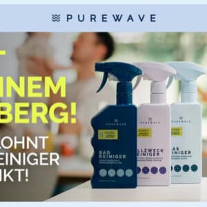 [GzG] Purewave bei Feneberg bis zu zwei Reiniger gratis testen (Allzweck- / Bad- / Glasreiniger) in Süddeutschland