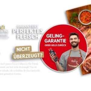 Rama Culinesse für Fleisch testen - Geld zurück bei Unzufriedenheit! 😀