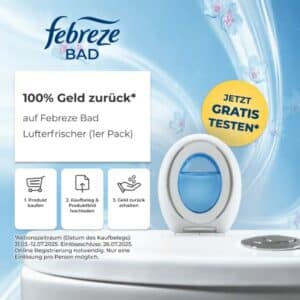 Febreze Bad Lufterfrischer gratis testen! 😀