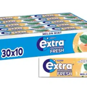 Extra Professional Fresh Melon Mint, Zuckerfreier Kaugummi 30x10 für 16,76€(statt 29,70€)