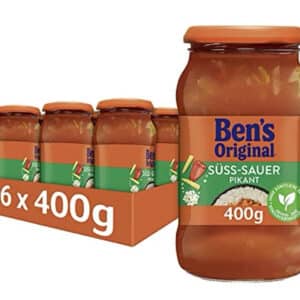 BEN’S ORIGINAL Süß-Sauer Pikant Sauce 6Gläser für 7,16€(statt 16,74€)