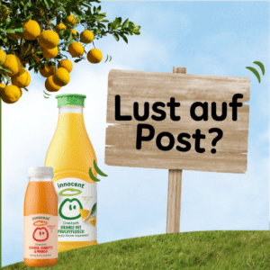 [Achtung! Nur für Österreicher:] Beerenstarke Überraschung von innocent per Post