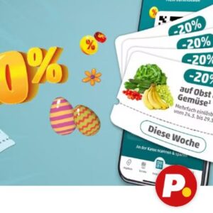 20 Prozent Rabatt auf Obst und Gemüse bei Penny