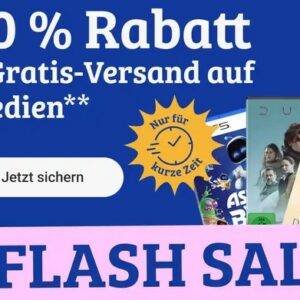 10 % Rabatt &#043; Gratis-Versand auf Medien (ab 30 € MBW, gültig bis 18.03.2025)
