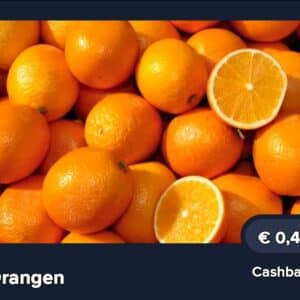 40 ct Cashback auf Orangen bei Marktguru