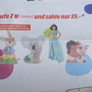 2 Tonies nach Wahl für nur 25€ statt 33,98€ bei Media Markt und Saturn