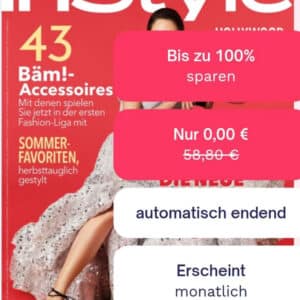 Instyle Print 1 Jahr kostenlos und selbstkündigend.