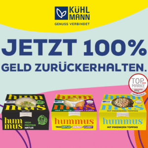 Kühlmann Hummus gratis testen! 🤩