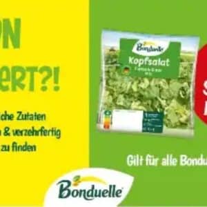 1 Euro Rabatt auf Bonduell Salate aus der Tüte