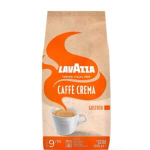 Lavazza, Caffè Crema Gustoso, Kaffebohnen Intensität 9/10, Mittlere Röstung, 1 kg für 10,62€(statt 17,99€)