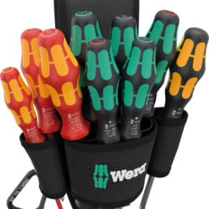 Wera 9620Schraubendreher-Satz &#043; Gürteltasche Set1, 10-teilig für 34,95€(statt 62€)