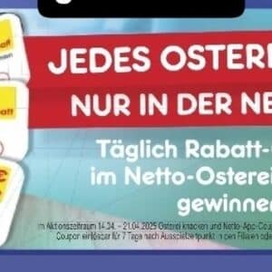 Die Große Netto Osterei Suche ( Jedes Ei gewinnt! )