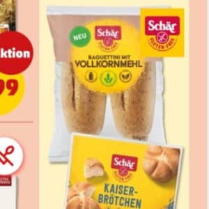vom 16.-19.04.25 20% Rabatt auf alle Schär Produkte (glutenfrei) bei Penny