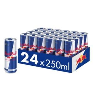 🚀 24 x 250ml Red Bull Energy Drink für 17,81€ (statt 33,36€) 👉 eff. nur 0,74€ pro Dose