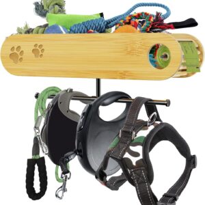 Bambus Wandhalterung (zB. für Hunde Gassi-Stuff)