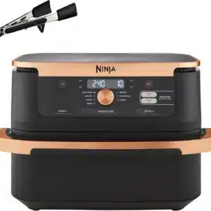 Platz für 2kg Schweinelendenbraten 😲 Ninja Foodi AF500DE FlexDrawer Heißluftfritteuse für 179,99€ (statt 280€)