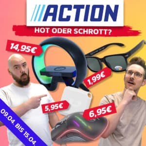 Action Check: Hot oder Schrott? Garten, Technik, und mehr – Dominik und Lucas zeigen euch die besten Deals der Woche (09.04. - 15.04.2025)