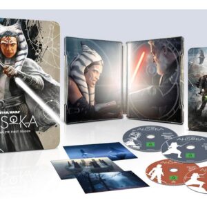 Star Wars: Ahsoka - Staffel 1 - Steelbook - Limited Edition (4K Ultra HD + Blu-ray) für 52,16€ statt 59,99€