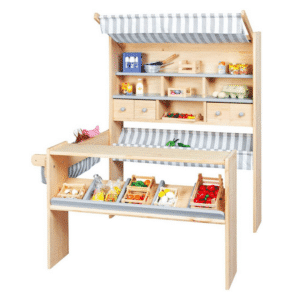 PINOLINO® Kaufladen Marktstand Lucy, grau für 149,99€ (statt 199€)