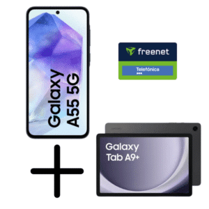 Eff. GRATIS: Samsung Galaxy A55 5G (128GB) für 29€ + GRATIS Samsung Galaxy Tab A9+ Wi-Fi + 7GB o2 LTE/5G Allnet für 9,99€/Monat (Telefonica Allnet)
